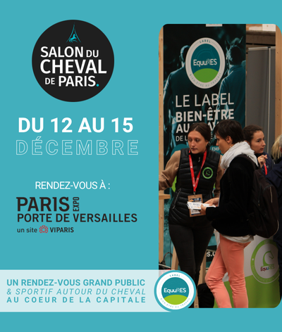 Le label EquuRES Bien-être au Travail au Salon du Cheval de Paris 2025